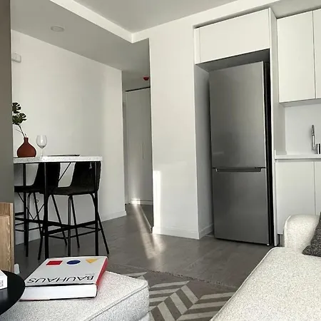 Lägenhet Sleek Cozy & Brand New 1br Flat W/ Parking + Gym #25b Istanbul
