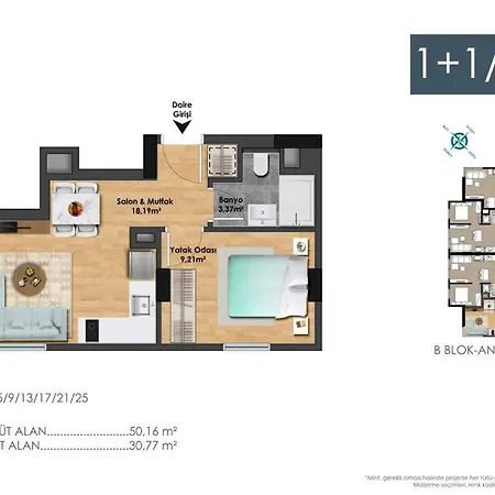 Sleek Cozy & Brand New 1br Flat W/ Parking + Gym #25b